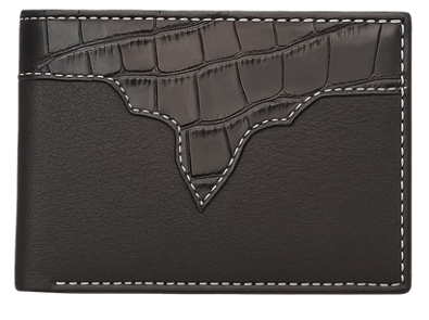 Croc Trim Bifold Wallet
