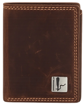 Hunter Double Stitch Trifold Wallet