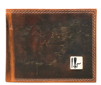 Hunter Double Stitch Bifold Wallet