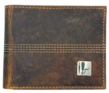 Hunter Three Stitch Bifold Wallet
