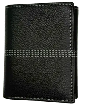 Natural Grain Three Stitch Trifold Wallet - Needle and Awl